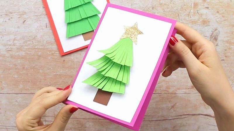 Adorable Christmas Tree Crafts For kids