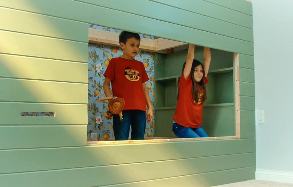Adorable kids bunk beds