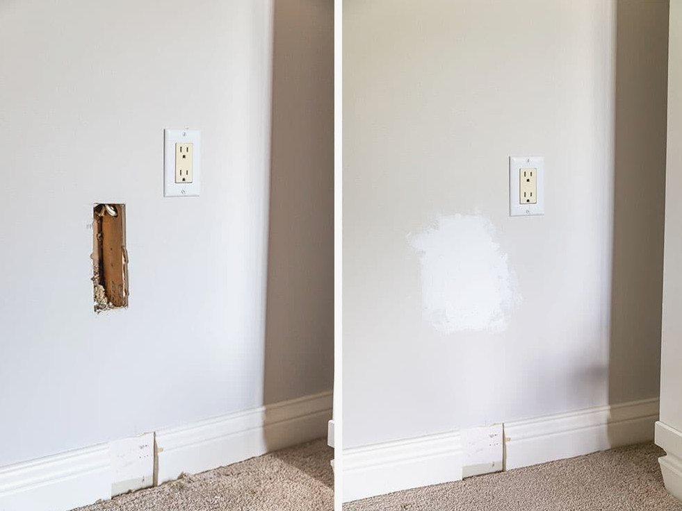 Moving a power outlet DIY