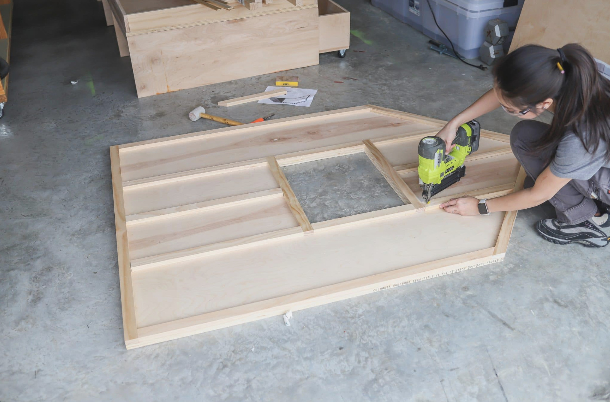 DIY kids house bed fort bed