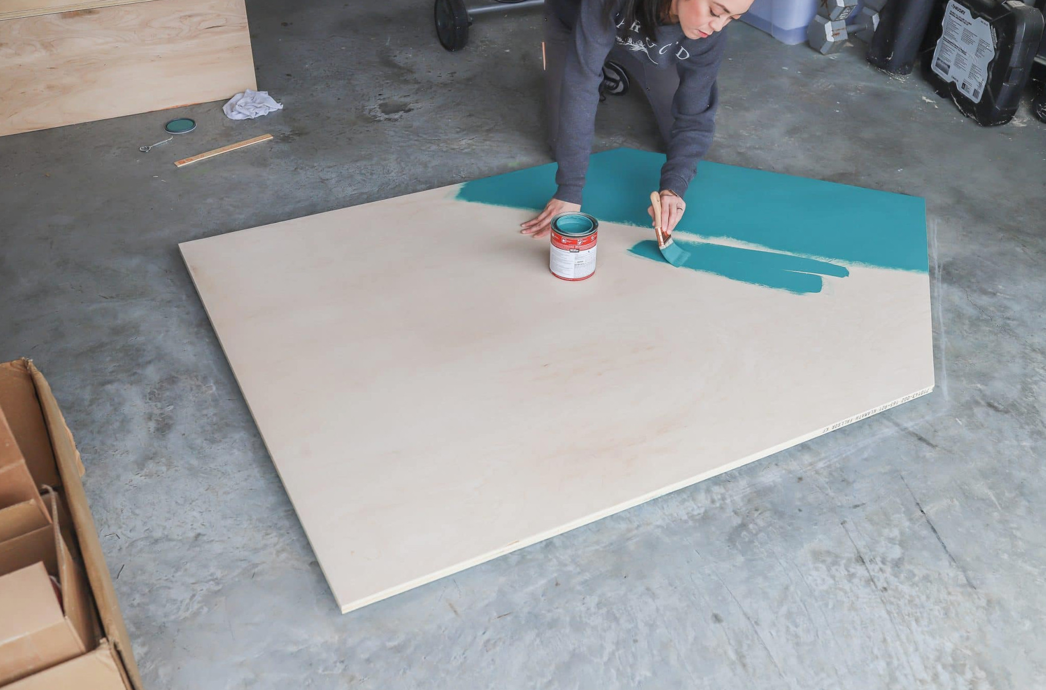 How to make a DIY Kids House Bed with Storage
