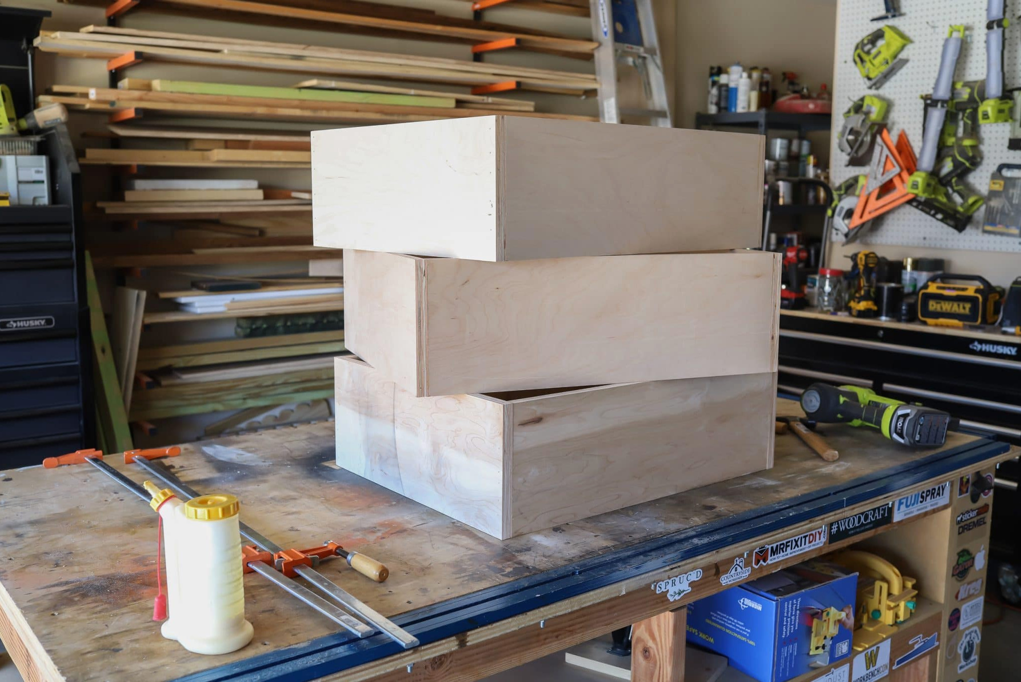 How to build drawers the easy way!