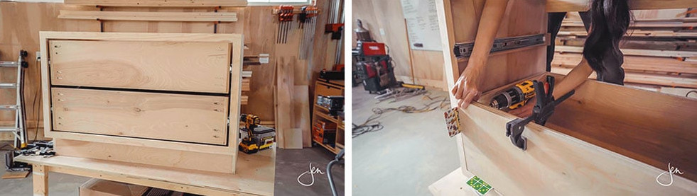 How to build and install drawers the easy way