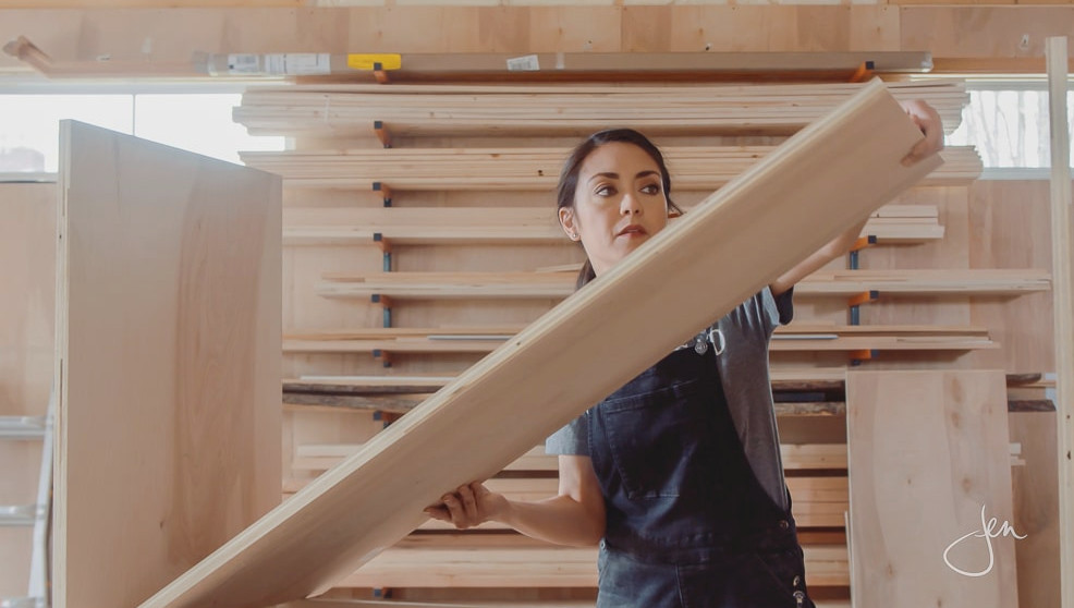 How to build a DIY file cabinet (that doesn't look like a file cabinet!)