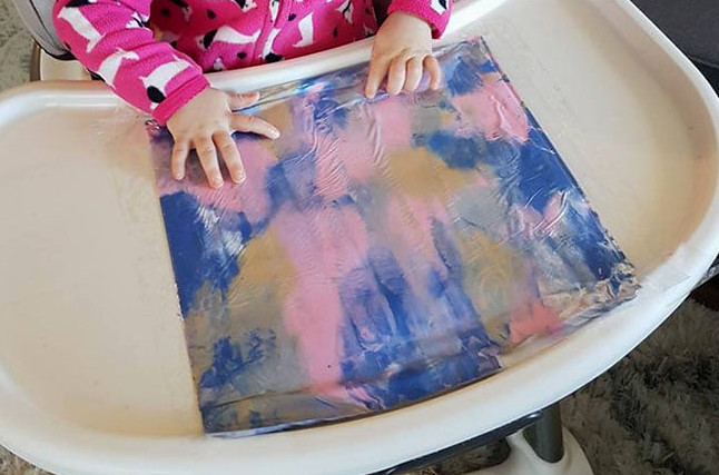 Mess-Free Painting Activity for Toddlers and Babies