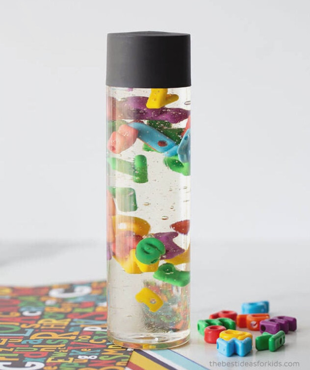 Letter Sensory Bottle