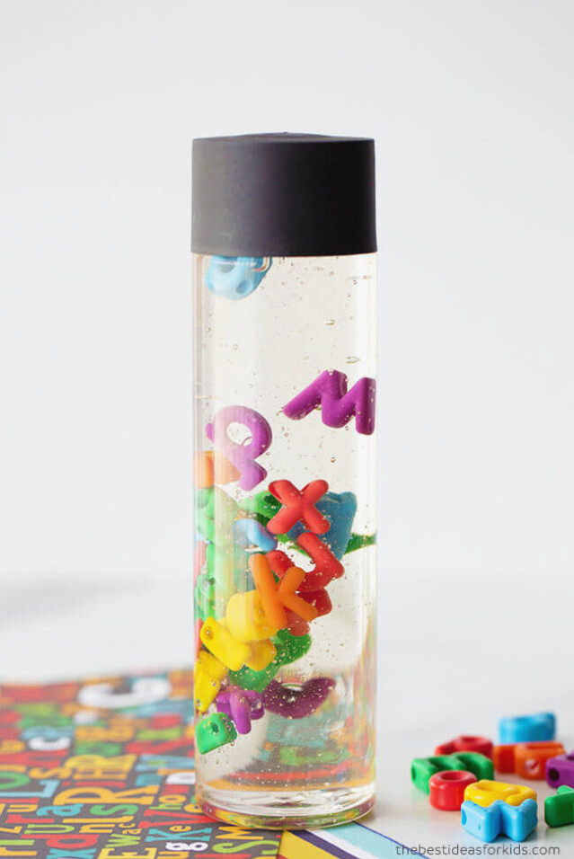 Sensory Bottle Alphabet