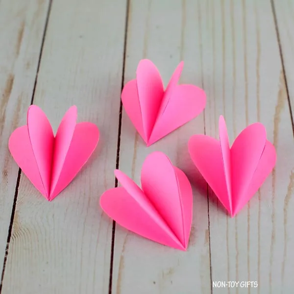 3d hearts