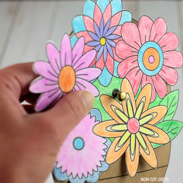 join the flowers and bouquet paper