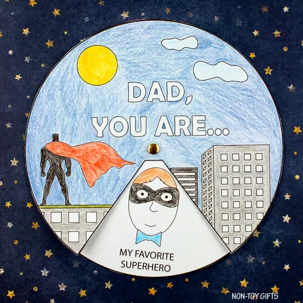 Father's Day superhero craft