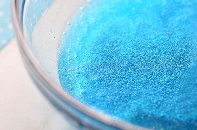 Blue Glitter for Ocean Slime