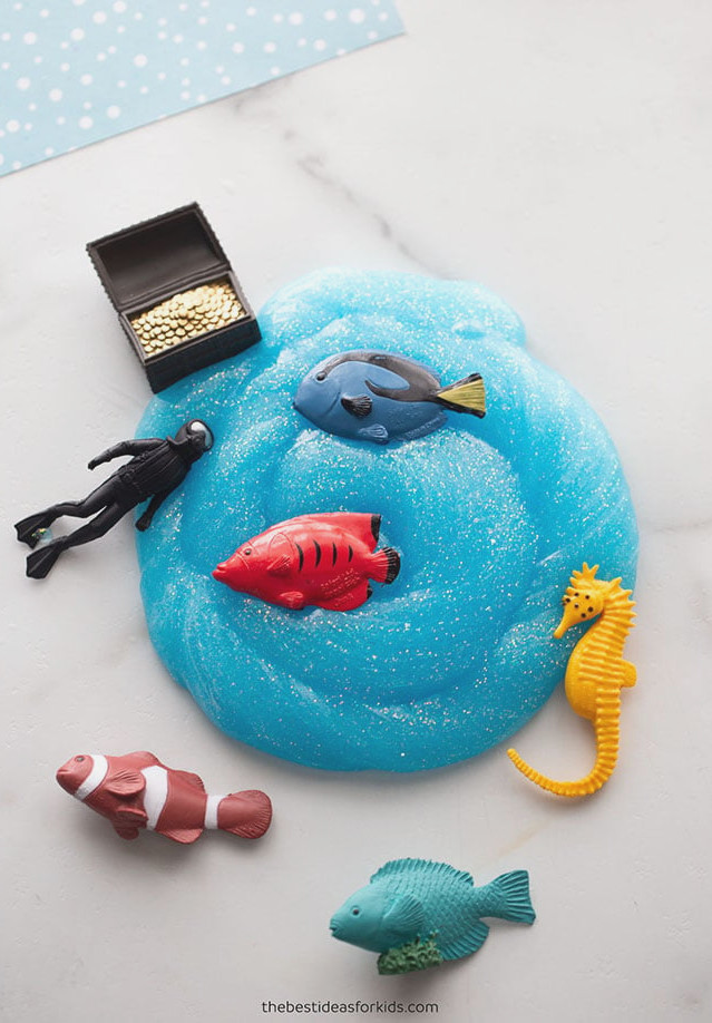 Ocean Slime for Kids