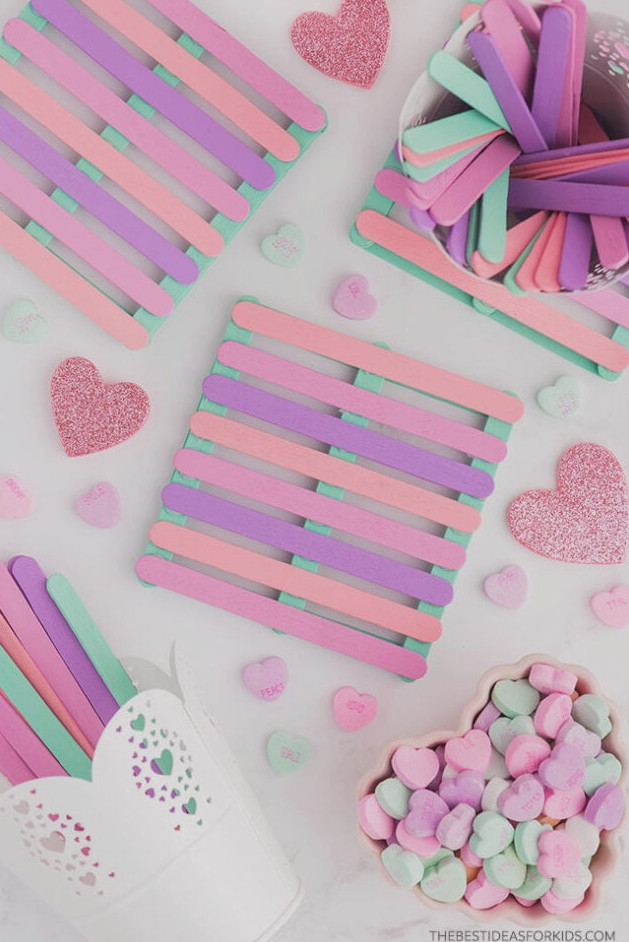 How to Make a Popsicle Stick Coaster