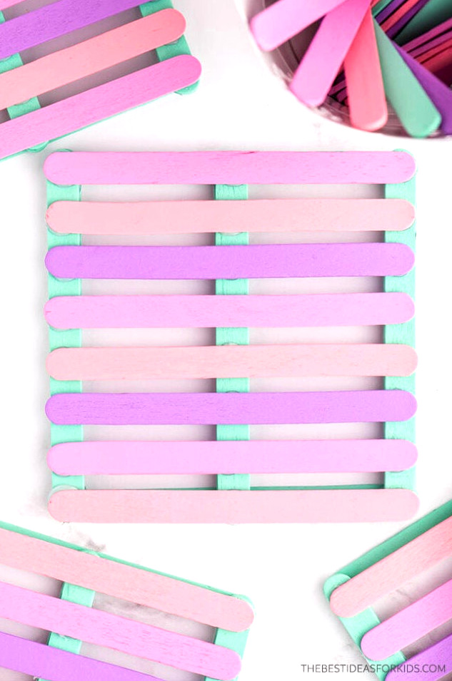 Ice Cream Stick Coaster