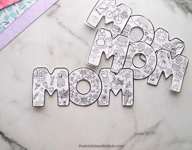 Cut out Mom cards