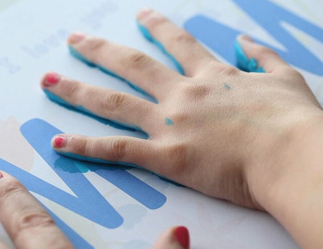 Make a Handprint on Printable