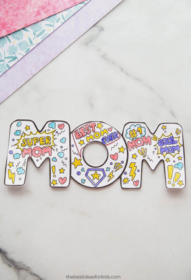 Super Mom Card for Mother's Day