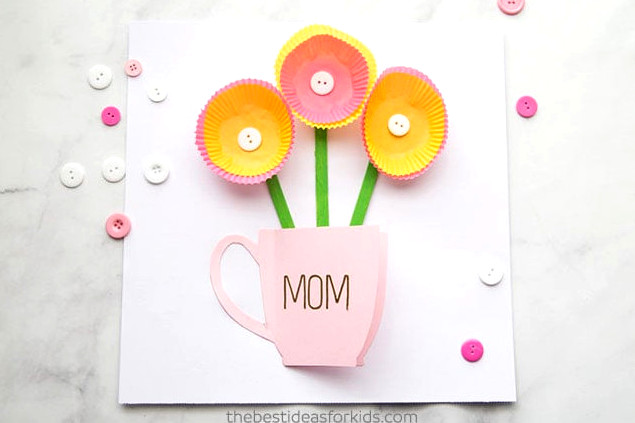 Handcrafted Mother’s Day Card
