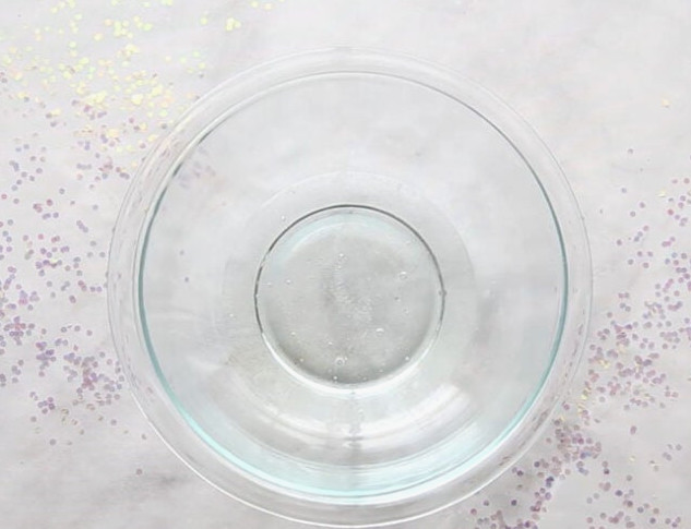 Add Clear Glue to Bowl