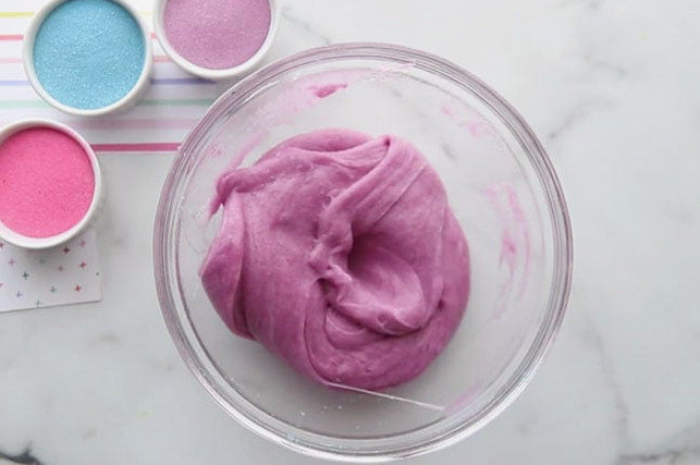 Add Contact Solution to Sand Slime
