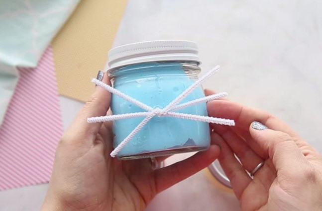 Add Pipe Cleaners to Bunny Slime