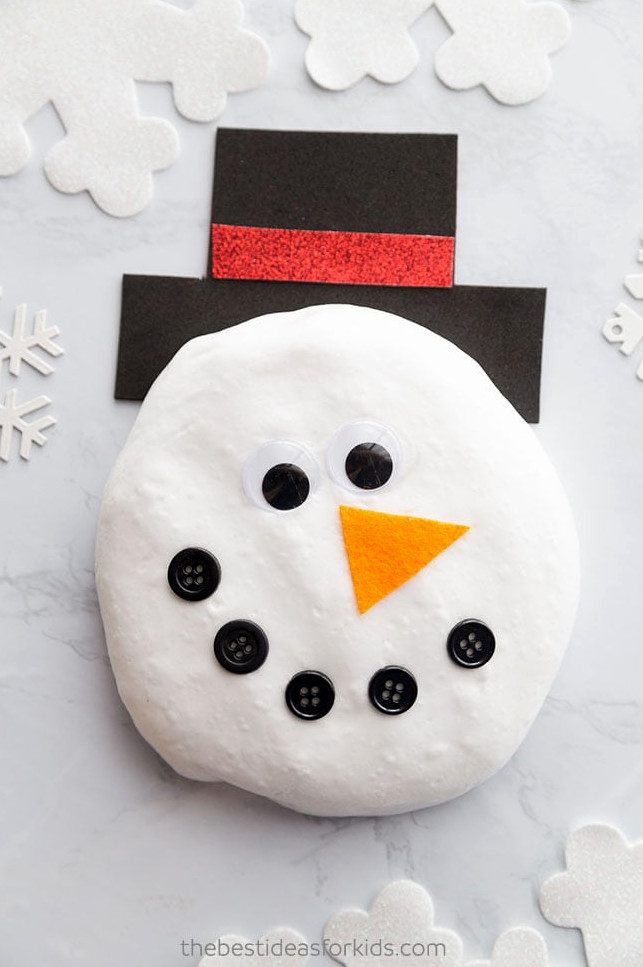 Snowman Slime Snow Slime
