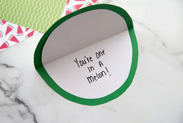 You're One in a Melon Card