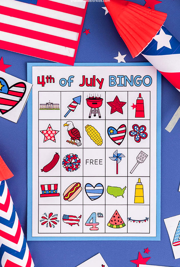 Printable 4th of July Bingo