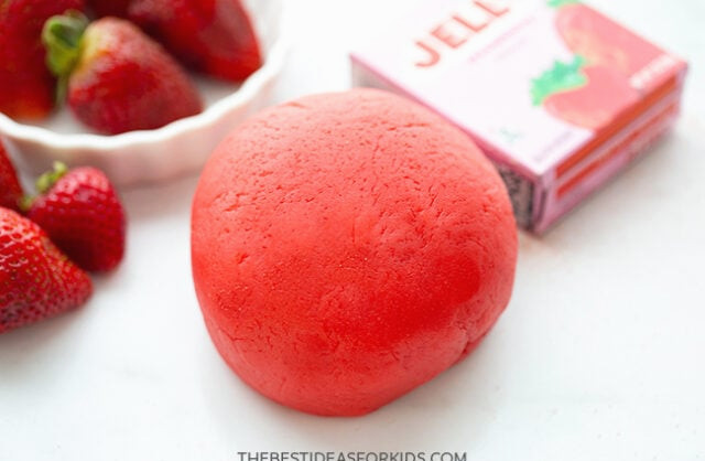 Strawberry Play Dough Recipe
