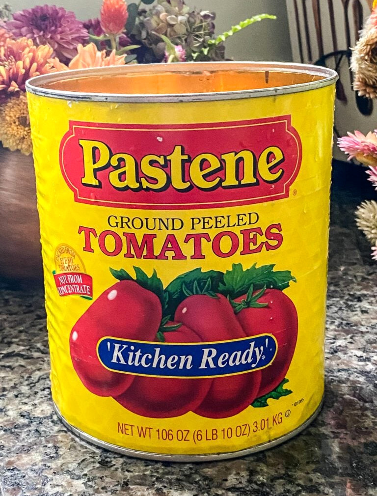 pastene tomato can