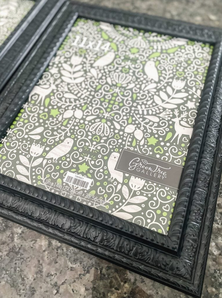 black picture frame
