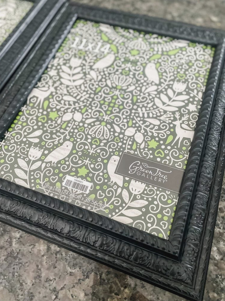 black picture frame