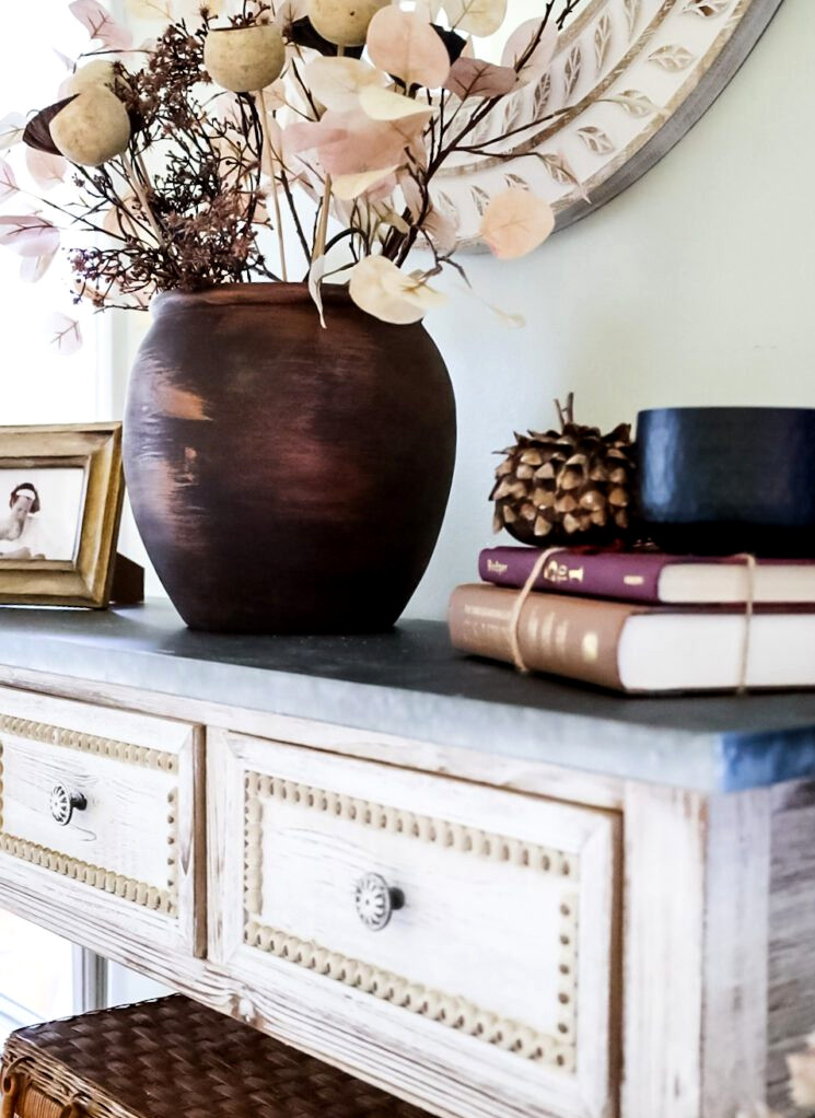Fall entryway table