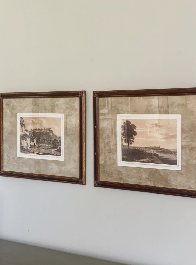 thrift store wall art set