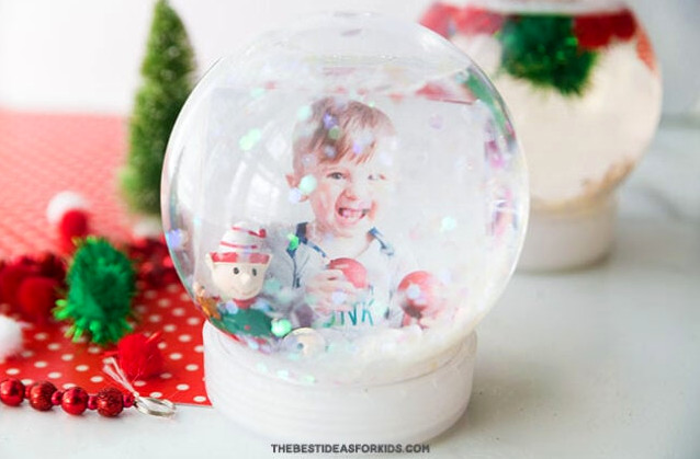 Homemade Snow Globes
