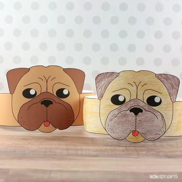 9 Farm Animal Paper Hats for Kids – with TEMPLATES – Non-Toy Gifts