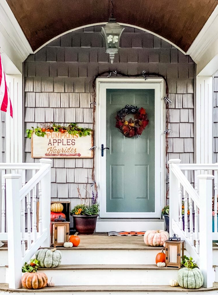 fall front porch