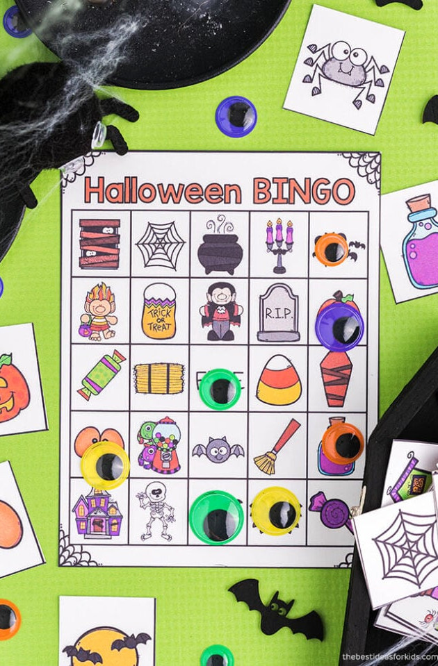 Halloween Bingo Free Printable