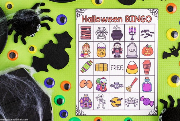 Halloween Bingo for Kids