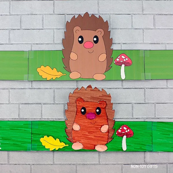 join all the pieces with tape to create this autumn headband