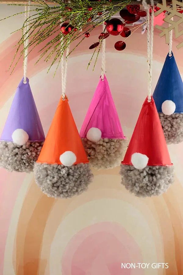 pom pom gnome craft for kids