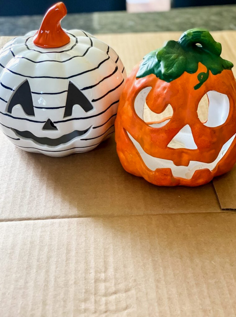 ceramic pumpkins