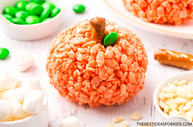 Thanksgiving Rice Krispie Treats