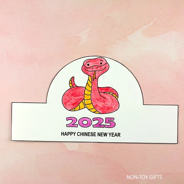 color the snake