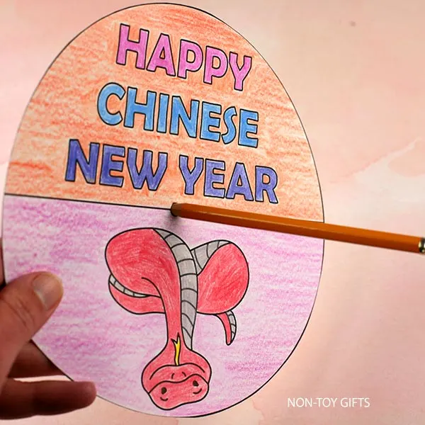 make an opening with a pencil
