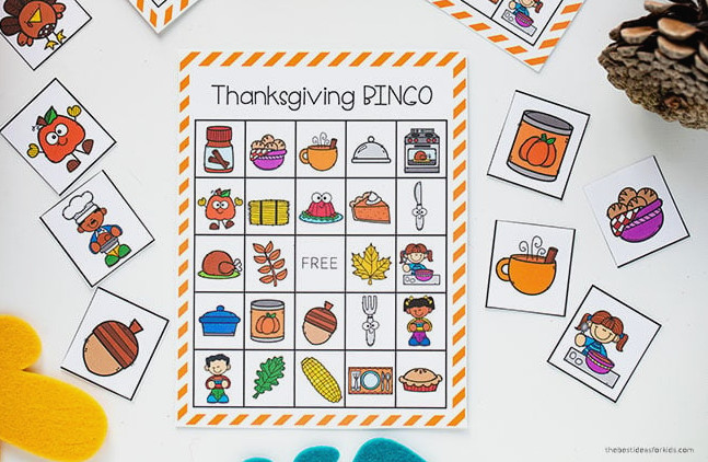 Thanksgiving Bingo Cards to Print
