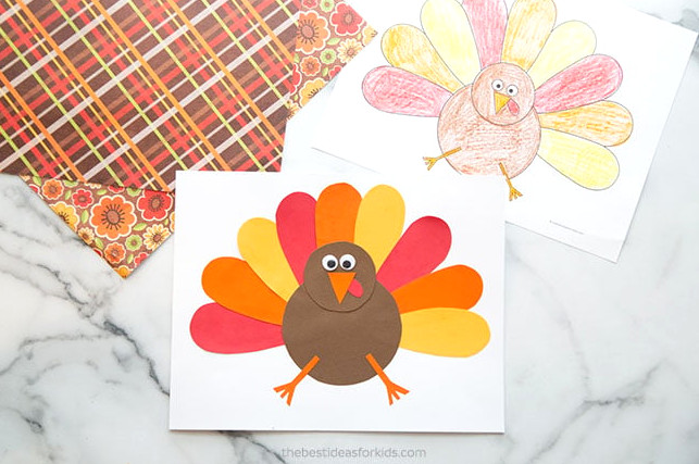 Turkey Template Printable