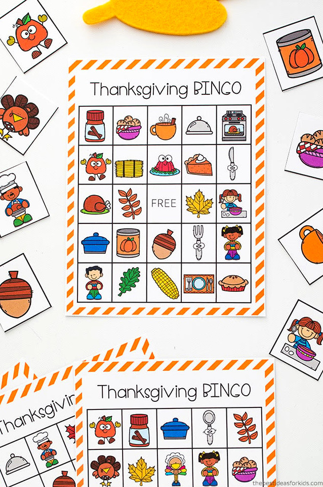 Free Printable Thanksgiving Bingo