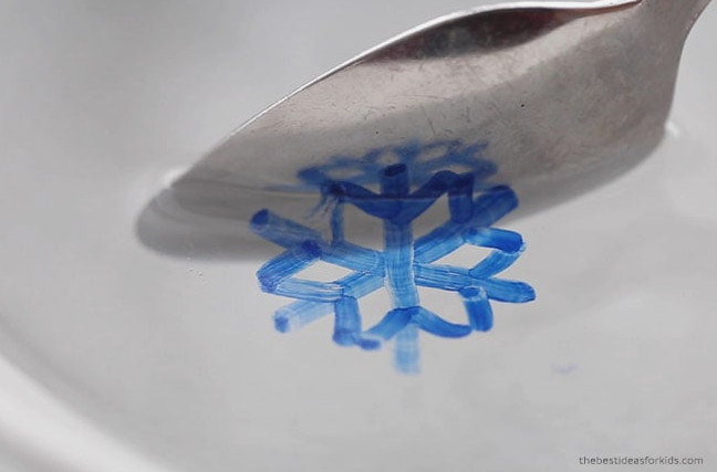 Dip Snowflake into Water