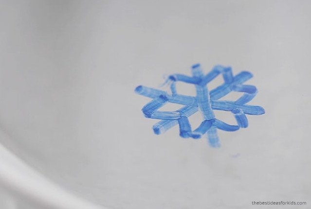 Floating Dry Erase Snowflake